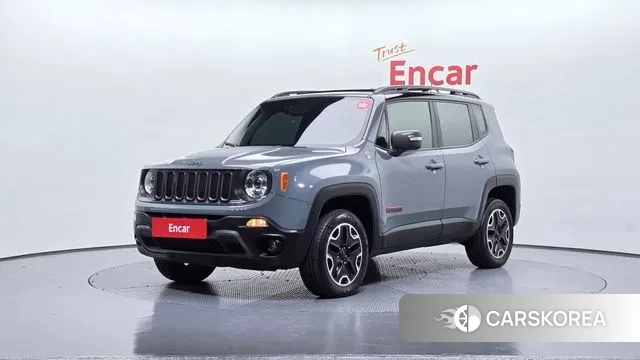 Jeep Renegade 2018 Серый из Кореи