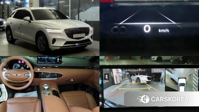 Genesis GV70 2024 Белый из Кореи