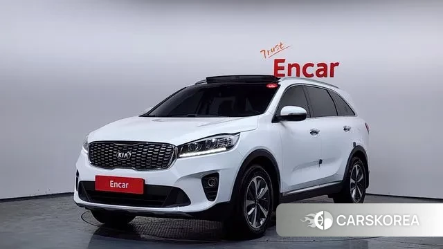 Kia The New Sorento 2018 Белый из Кореи