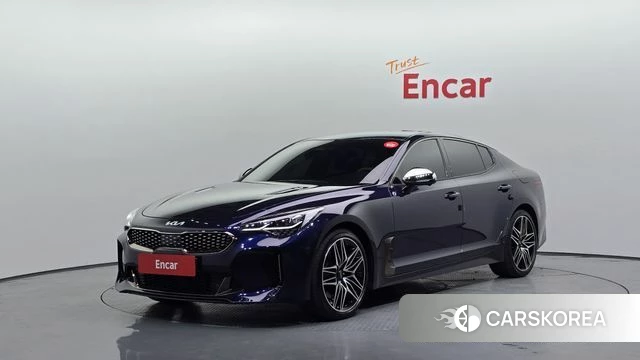 Kia Stinger Meister 2023 Синий из Кореи