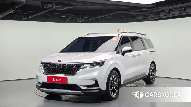 Kia Carnival 4th generation 2021 Белый из Кореи