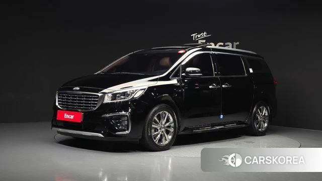 Kia The New Carnival 2018 Черный из Кореи