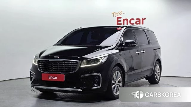 Kia The New Carnival 2019 Черный из Кореи