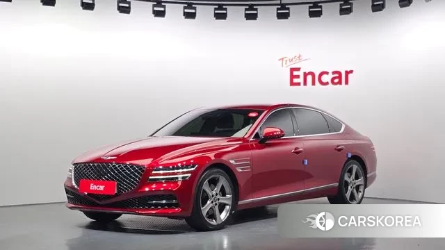 Genesis G80 (RG3) 2020 Красный из Кореи