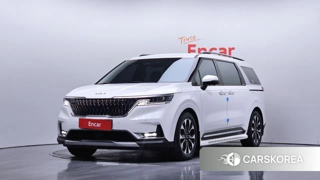 Kia Carnival 4th generation 2021 Белый из Кореи