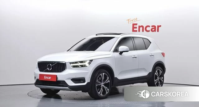 Volvo XC40 2021 Белый из Кореи