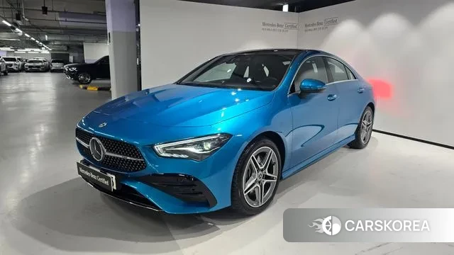 Mercedes-Benz CLA-Class C118 2024 Синий из Кореи