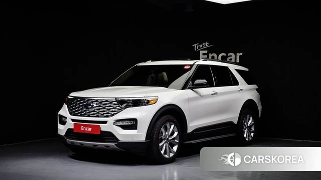 Ford Explorer 6th Generation 2022 Белый из Кореи