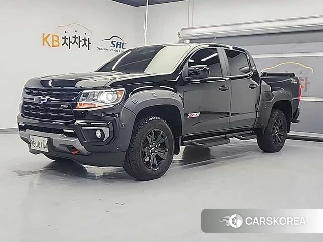 Chevrolet (GM Daewoo) Real New Colorado 2021 Черный из Кореи