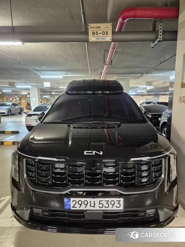 Kia The New Carnival 4th Generation 2024 Черный из Кореи