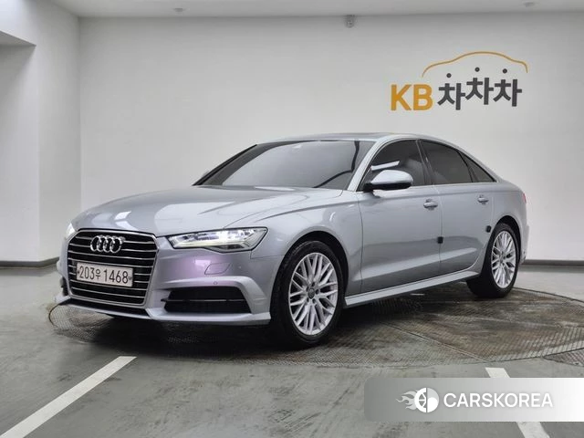 Audi New A6 2018 Серебряный из Кореи