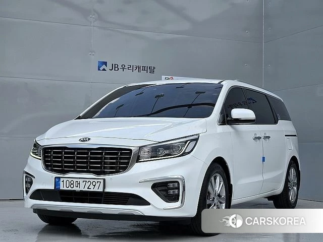 Kia The New Carnival 2019 Белый из Кореи