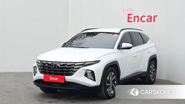 Hyundai Tucson (NX4) 2021 Белый из Кореи