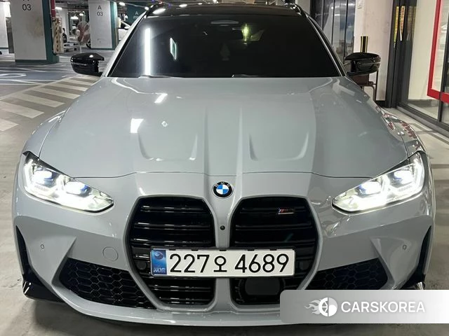 BMW M3 (G80) 2024 Небесно-голубой из Кореи