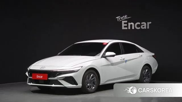 Hyundai The New Avante (CN7) 2025 Белый из Кореи