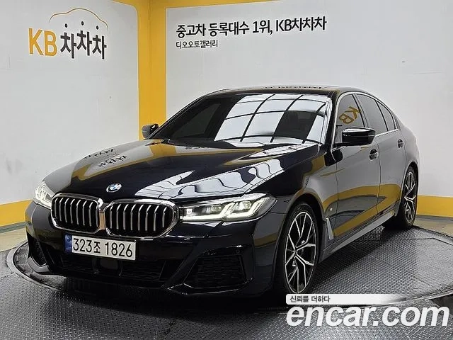 BMW 5 Series (G30) 2020 Черный из Кореи