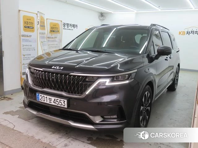 Kia Carnival 4th generation 2023 Серый из Кореи