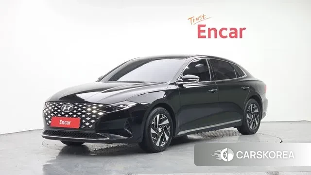 Hyundai The New Grandeur IG Hybrid 2020 Черный из Кореи