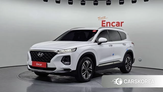 Hyundai Santa Fe TM 2018 Белый из Кореи