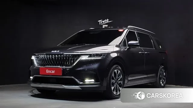 Kia Carnival 4th generation 2021 Серый из Кореи