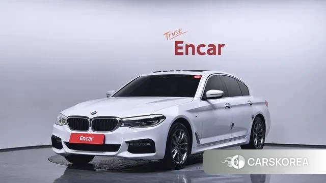 BMW 5 Series (G30) 2018 Белый из Кореи