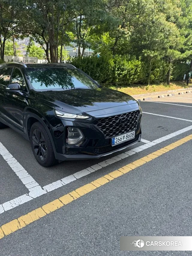 Hyundai Santa Fe TM 2019 Черный из Кореи