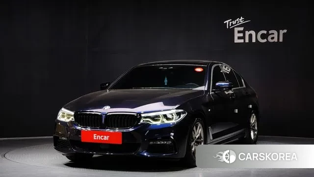 BMW 5 Series (G30) 2020 Черный из Кореи
