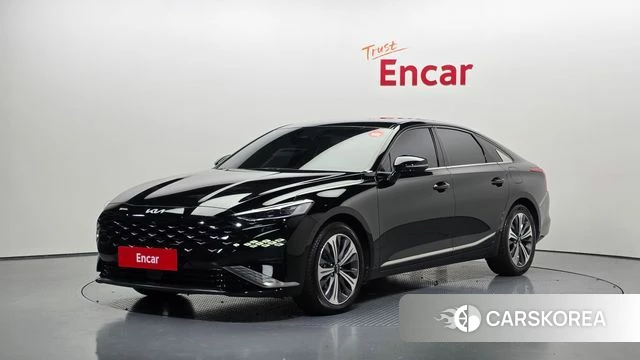 Kia K8 Hybrid 2022 Черный из Кореи