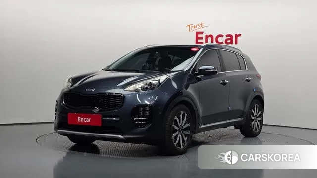 Kia Sportage 4th Generation 2018 Синий из Кореи