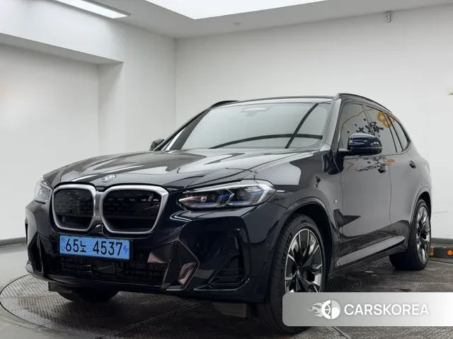 BMW iX3 2023 Черный двухцветный из Кореи