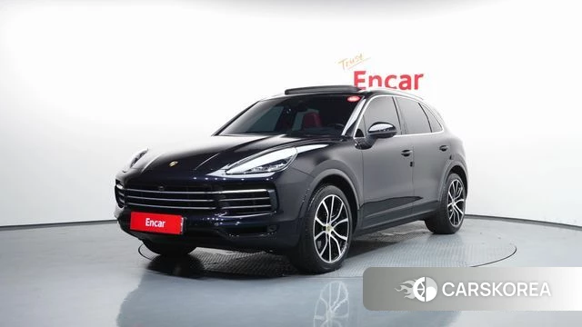 Porsche Cayenne (PO536) 2019 Черный из Кореи