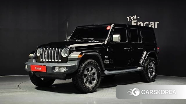 Jeep Wrangler (JL) 2020 Черный из Кореи