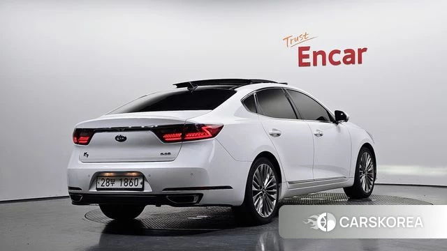 Kia Come New K7 2018 Белый из Кореи