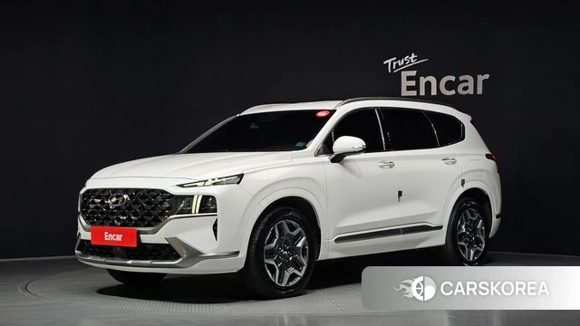 Hyundai The New Santa Fe 2022 Белый из Кореи