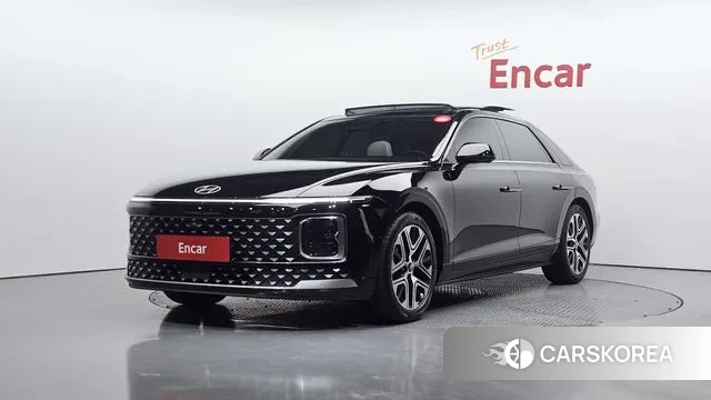 Hyundai Grandeur Hybrid (GN7) 2023 Черный из Кореи