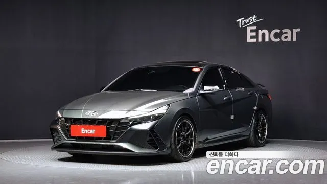 Hyundai Avante (CN7) 2022 Серый из Кореи