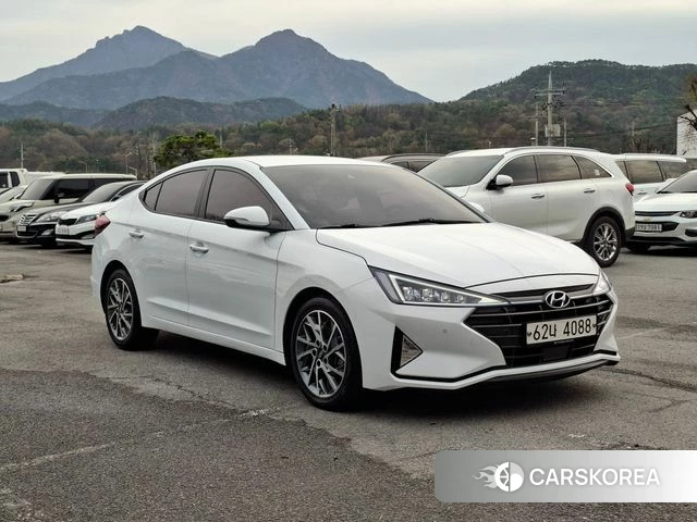 Hyundai The New Avante AD 2019 Белый из Кореи