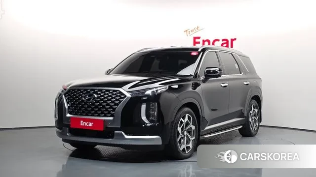 Hyundai Palisade 2021 Черный из Кореи
