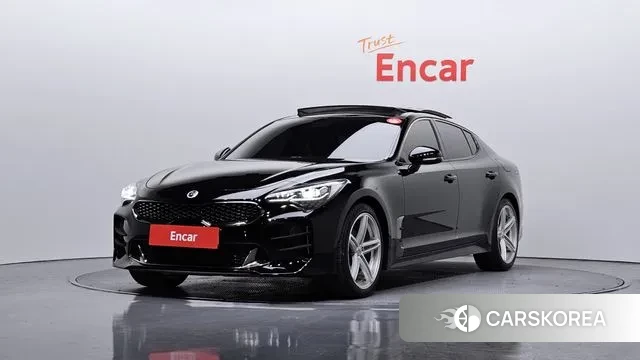 Kia Stinger 2018 Черный из Кореи
