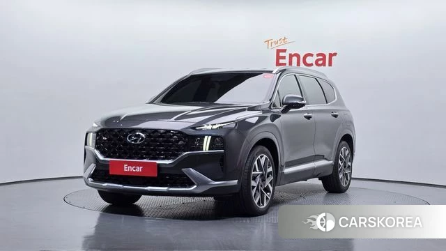 Hyundai The New Santa Fe 2021 Серый из Кореи