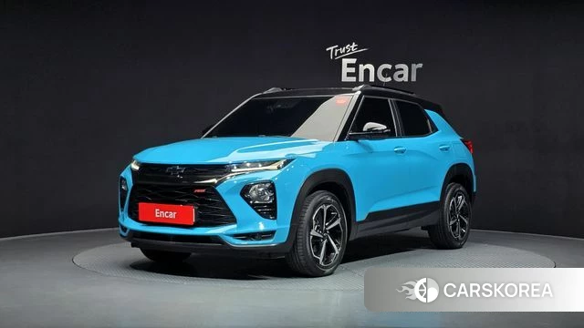 Chevrolet (GM Daewoo) Trailblazer 2021 Синий из Кореи