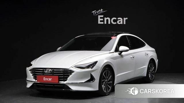 Hyundai Sonata (DN8) 2019 Белый из Кореи