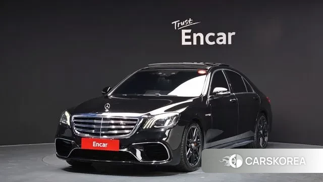 Mercedes-Benz S-Class W222 2018 Черный из Кореи