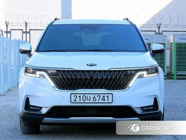 Kia Carnival 4th generation 2021 Белый из Кореи