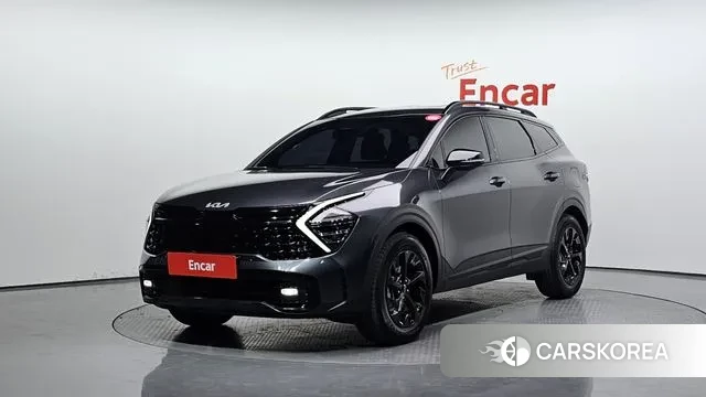 Kia Sportage 5th Generation Hybrid 2024 Серый из Кореи