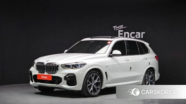 BMW X5 (G05) 2021 Белый из Кореи