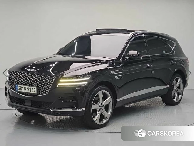 Genesis GV80 2021 Черный из Кореи