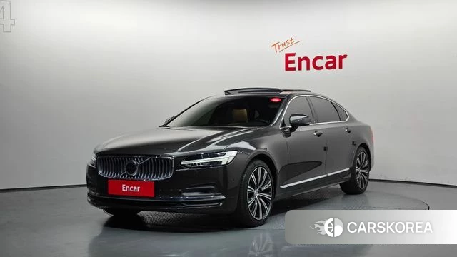 Volvo S90 2022 Серый из Кореи