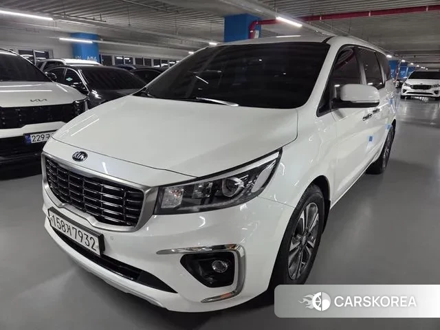 Kia The New Carnival 2019 Белый из Кореи
