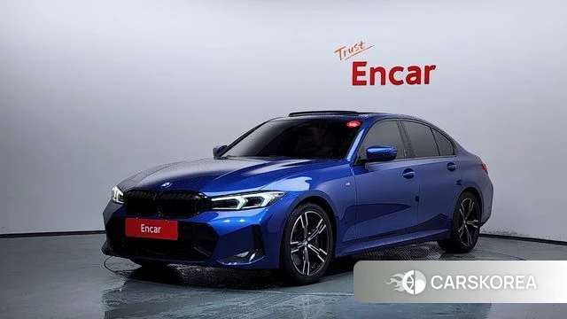 BMW 3 Series (G20) 2022 Синий из Кореи